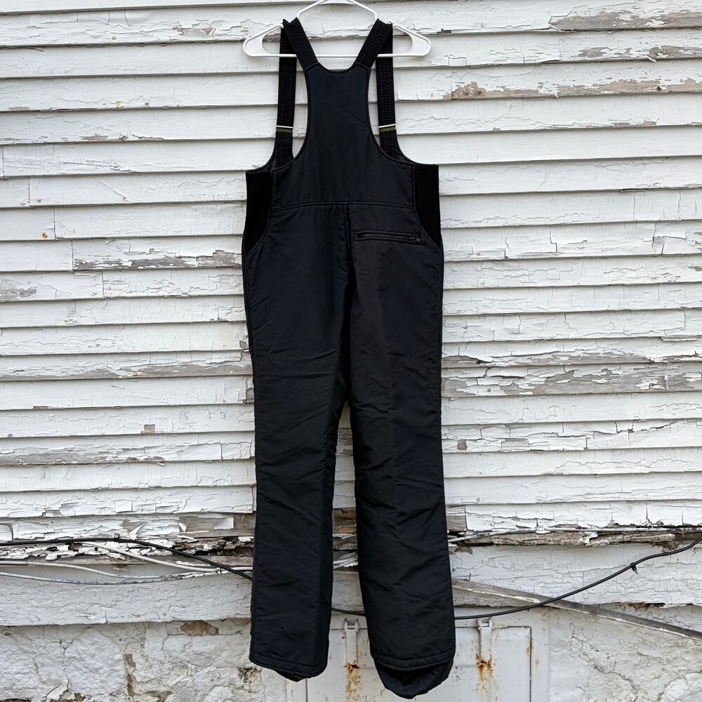 Fera Bib Snow Pants Mens Large 36 Black Vintage
